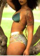 African Design High Waisted Bikini 