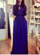 Mid Length Sleeves Evening Gown 